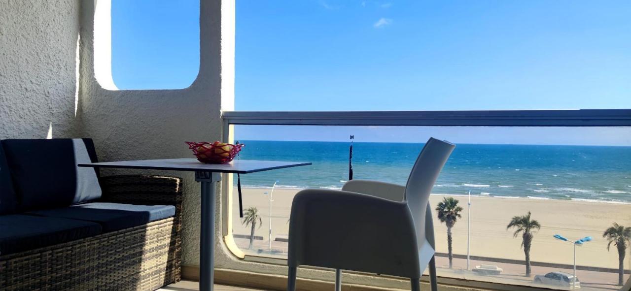 Belle Vue Mer Canet Plage accès piscine Couverte&chauffée Esterno foto